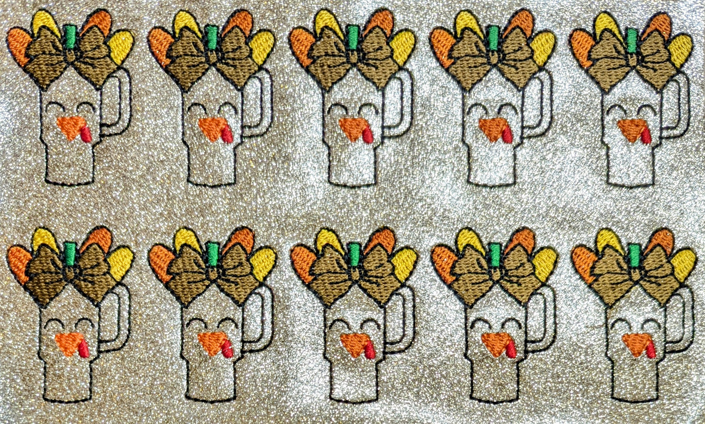 Turkey Coquette Tumbler