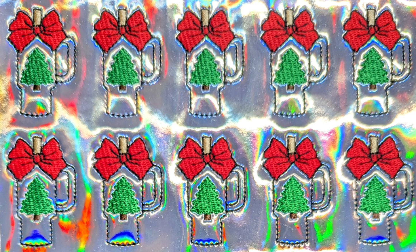 Christmas Tree Coquette Tumbler