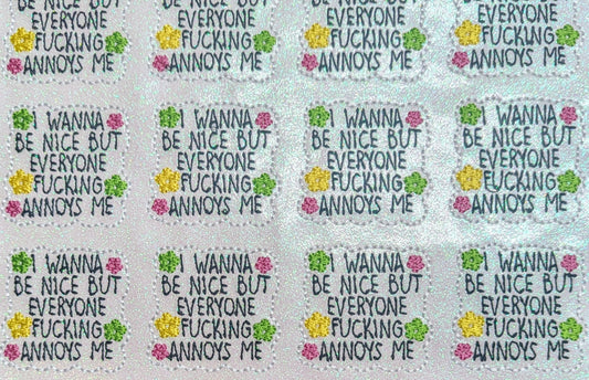 I Wanna Be Nice But....