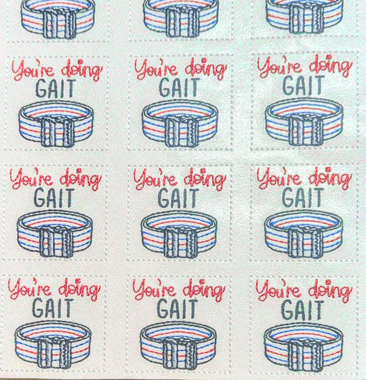 You're Doing Gait