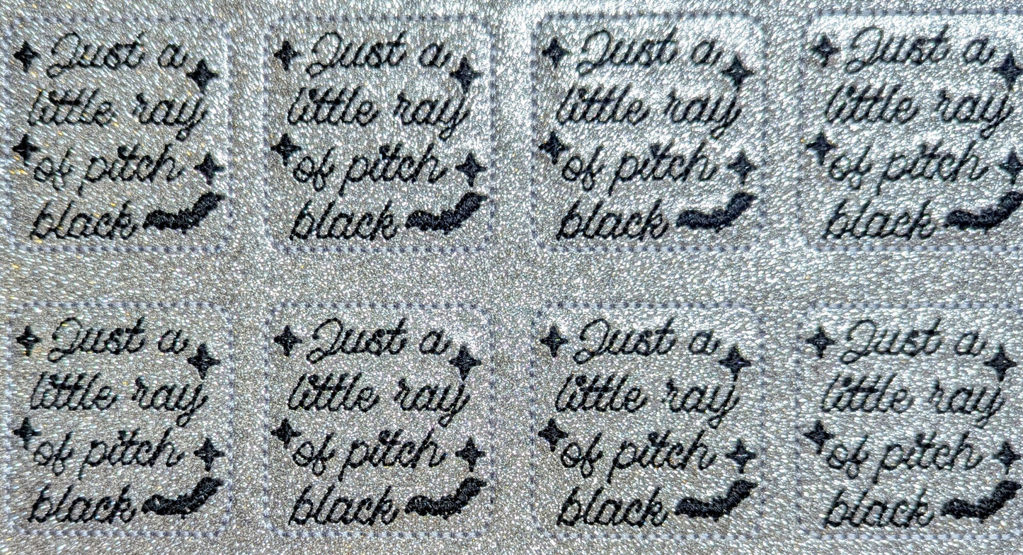 Just a litle Ray of Pitch Black