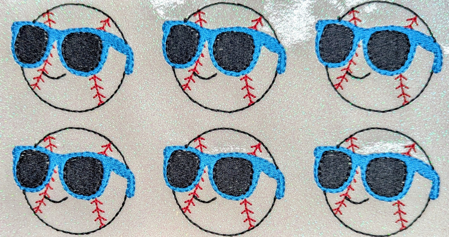 Cool Sunglasses Baseball