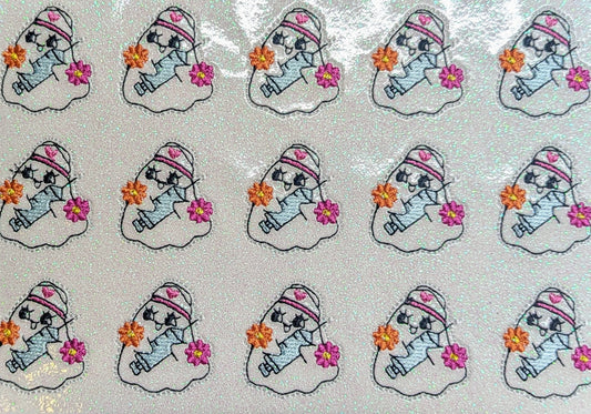 Retro Syringe Nurse Ghost