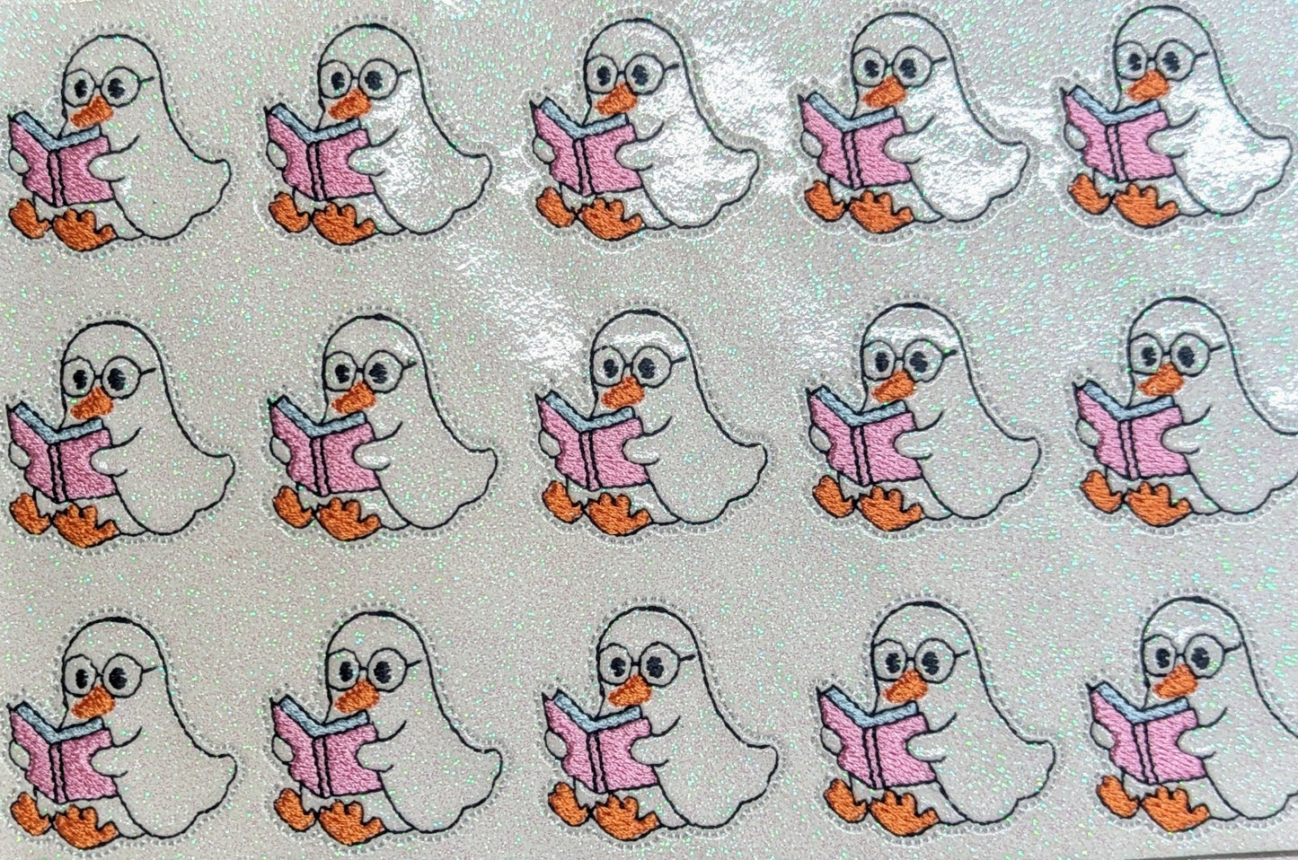 Speckly Reading Goose Ghost