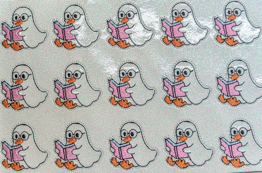 Speckly Reading Goose Ghost