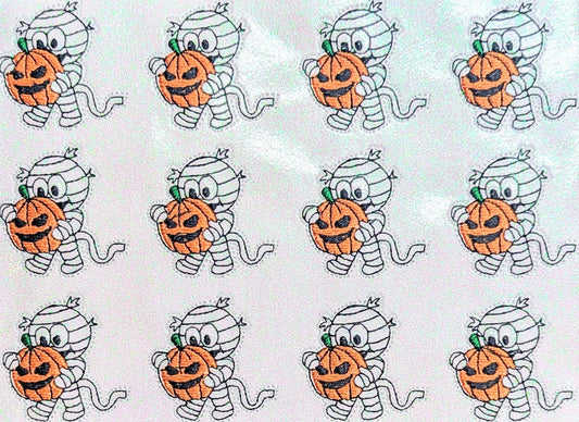 Mummy with Pumpkin