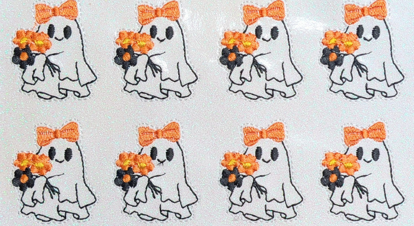Ghost with Flowers