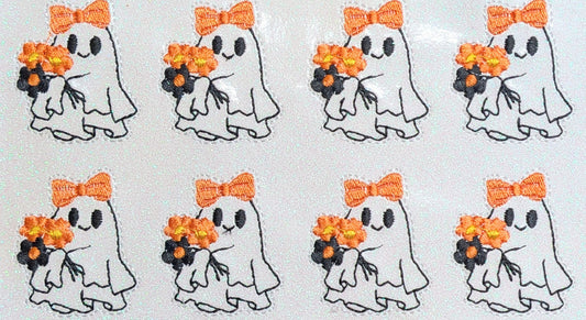 Ghost with Flowers