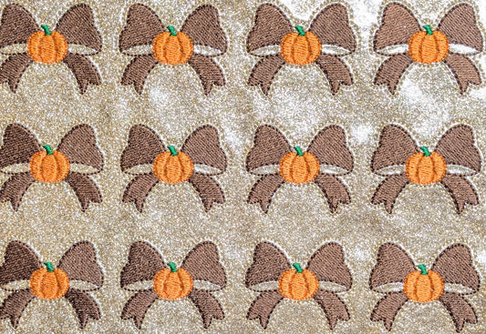 Coquette Pumpkin Bow