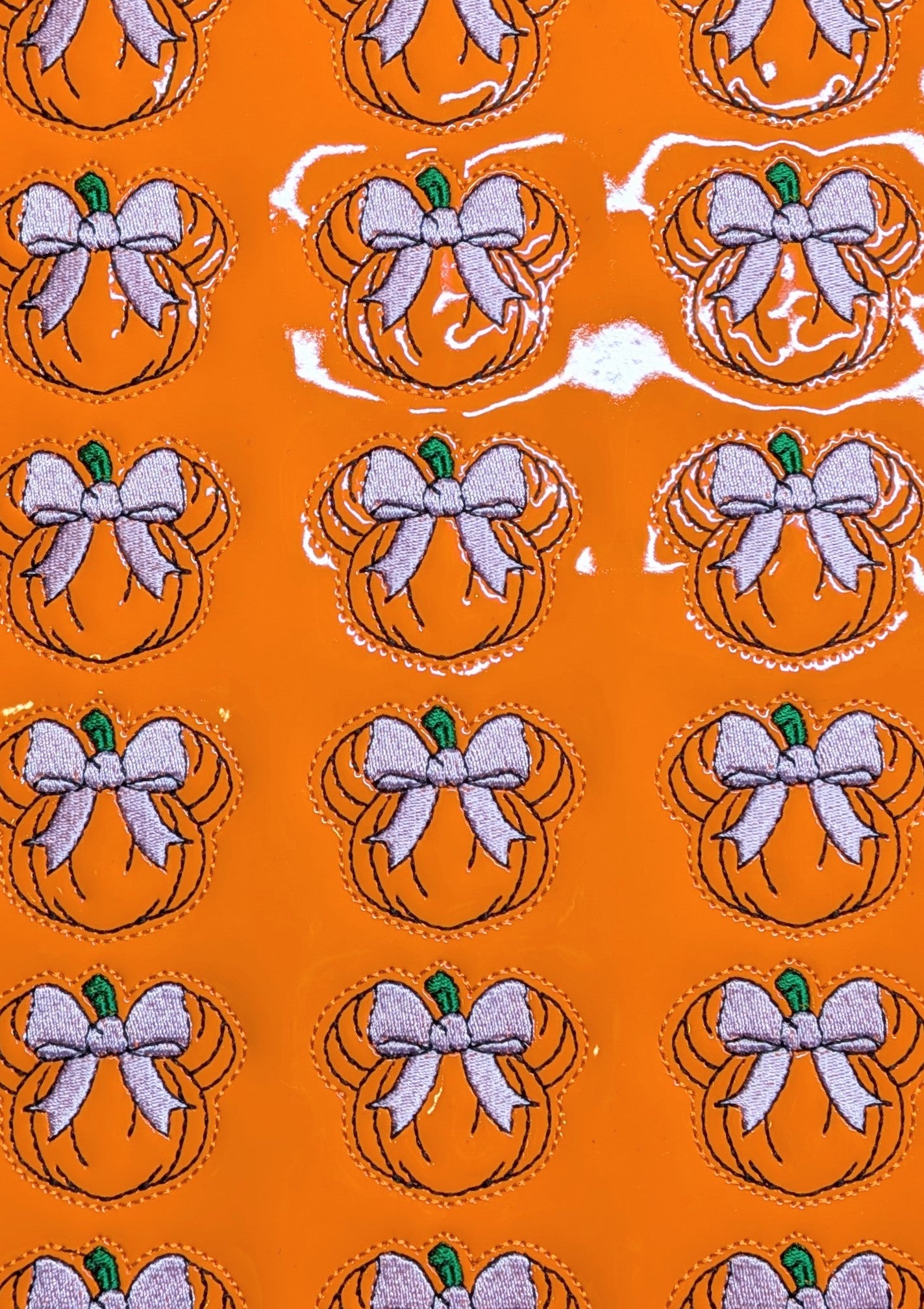 Mouse Pumpkin with Bow
