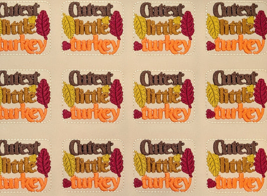 Cutest Little Turkey