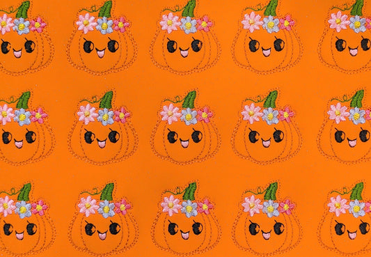Flowery Pumpkin