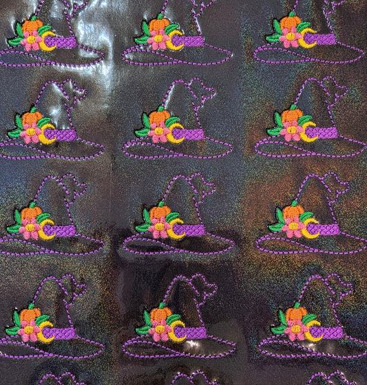 Flowery Witch Hat