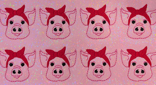 Pig with Bandana