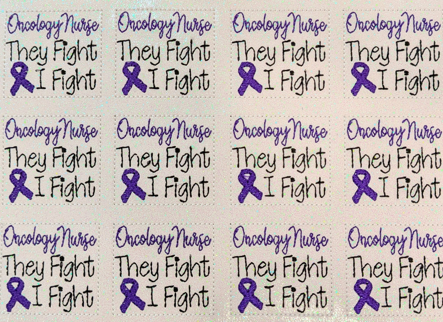 Oncology Nurse They Fight. I Fight