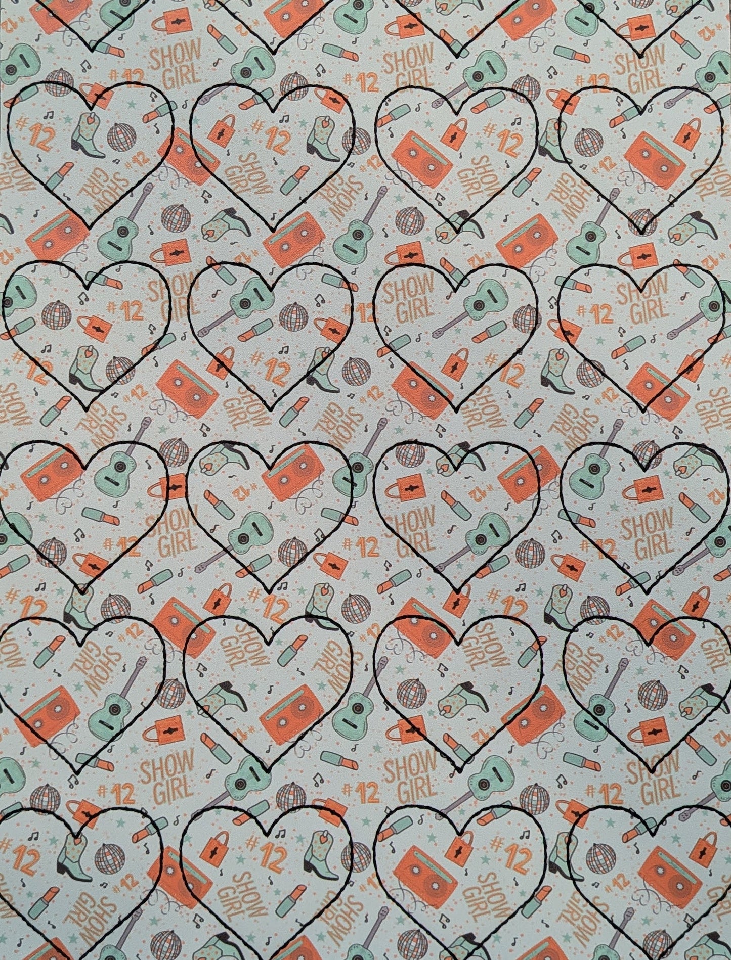 Mint Showgirl Heart