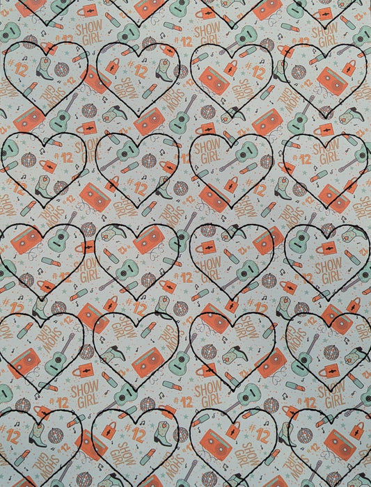 Mint Showgirl Heart