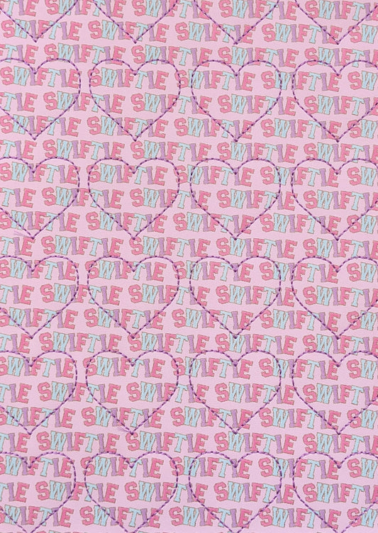 Swiftie Chenelle Patch Letters Heart