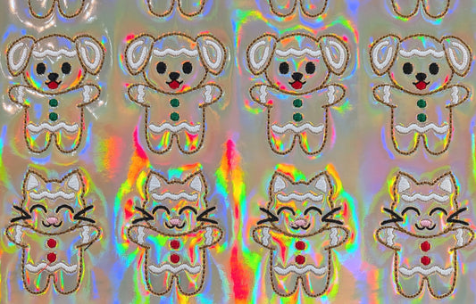 Gingerbread Kitty and Puppy