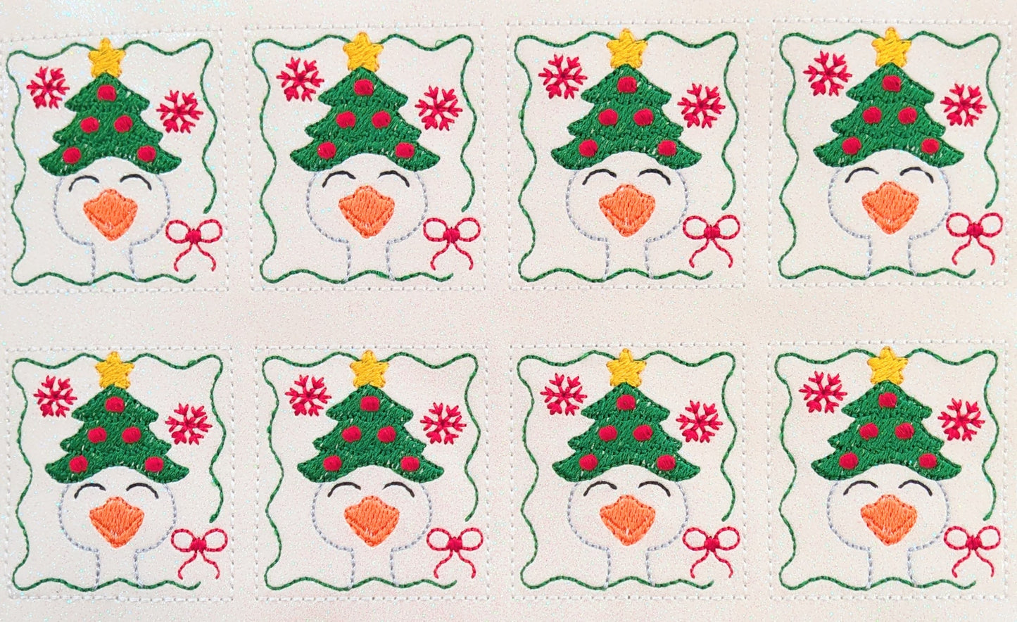 Christmas Goose Portrait