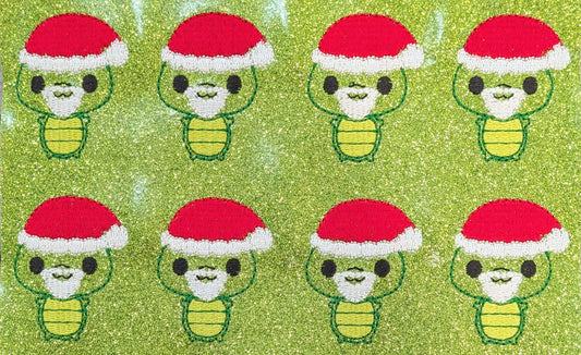 Santa Turtle with Beard