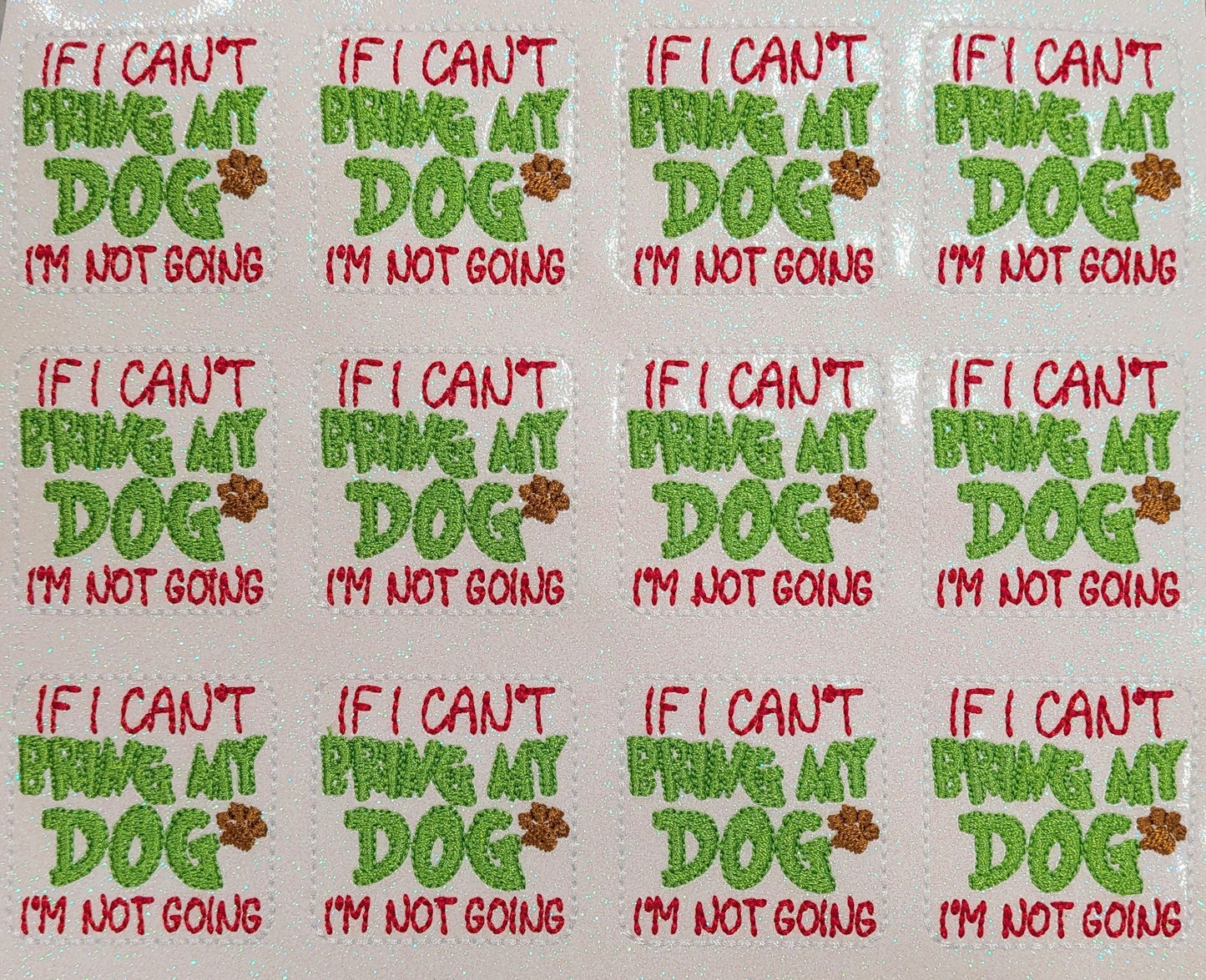 If I Can't Bring My Dog I'm Not Coming