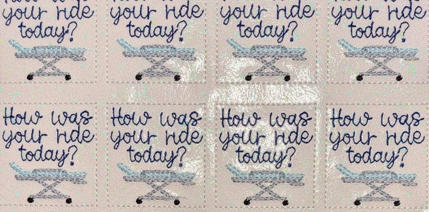How was your ride today?