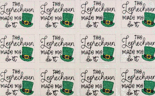 The Leprechaun Made me do it