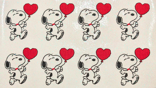 Snoopy with Heart Balloon