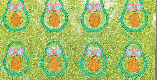 Avocado with Heart Sunglasses