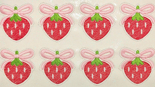Coquette Bow Strawberry