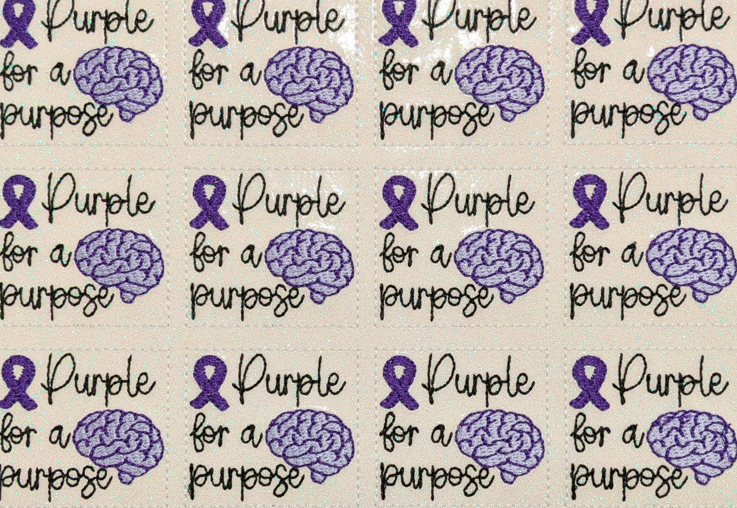 Purple for a purpose