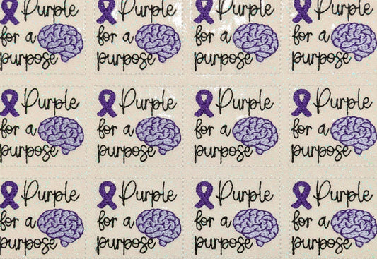 Purple for a purpose