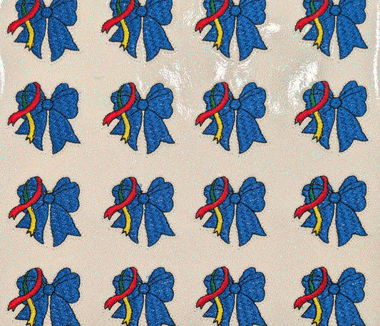 Autism Awareness Bow