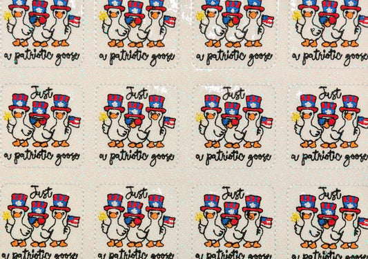 Just a Patriotic Goose