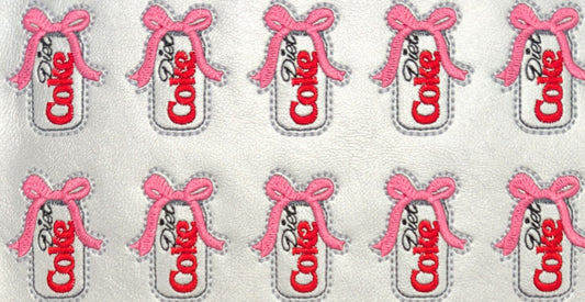 Diet Coke with Bow