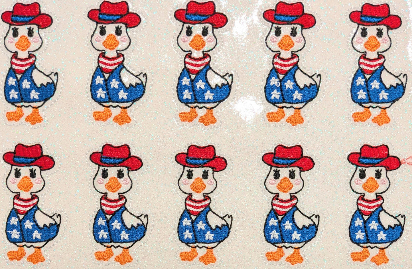 Patriotic Western Goose