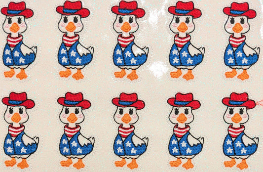 Patriotic Western Goose