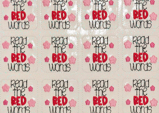 Read the RED Words