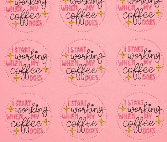 I start working when my coffee does
