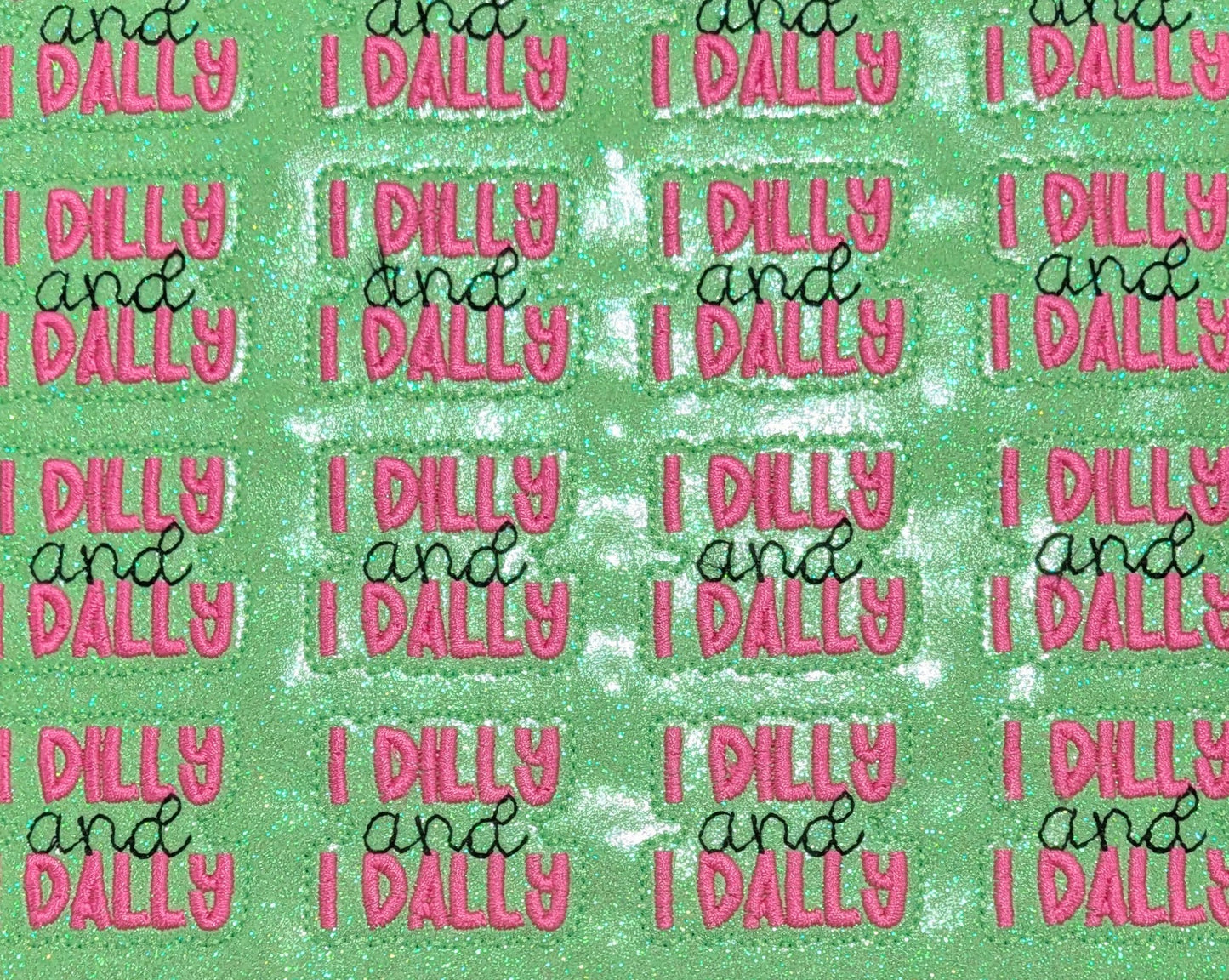 I dilly and I dally