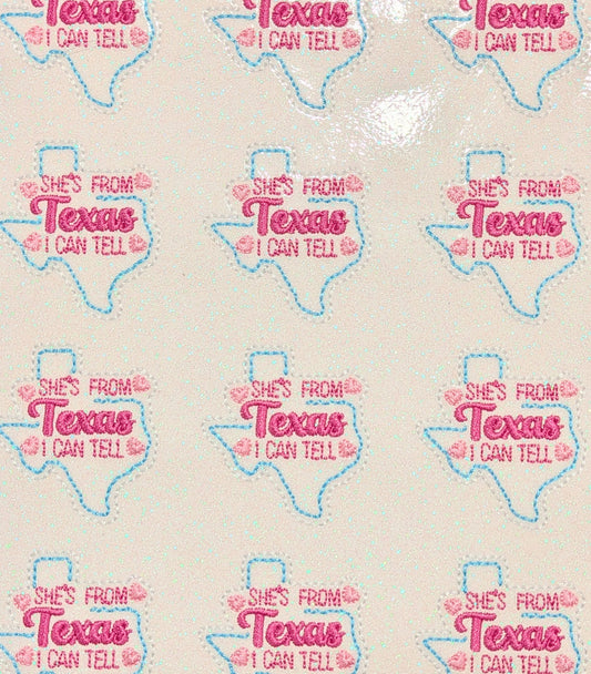 She's from Texas I can tell