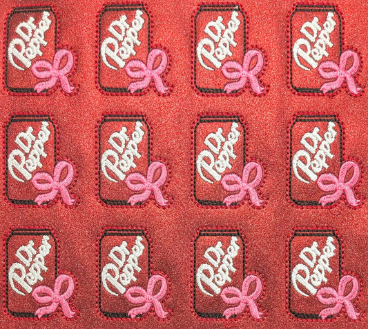 Dr. Pepper with Bow