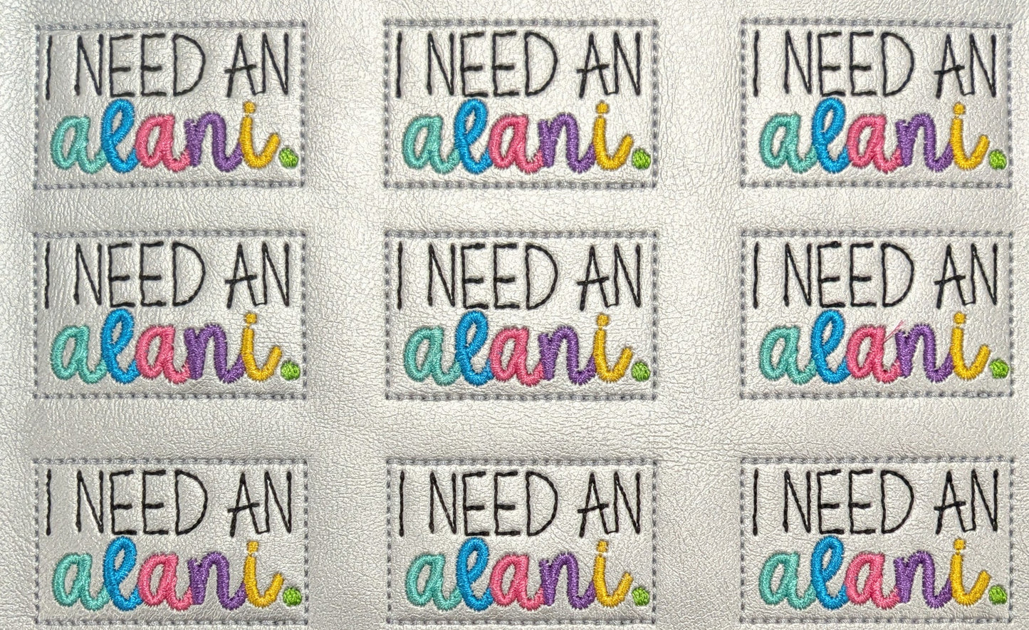 I need an Alani