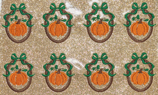 Pumpkin Bow Frame