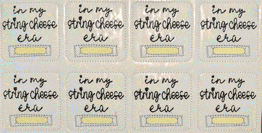 In my string cheese era