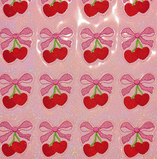 Cherry Heart Bow