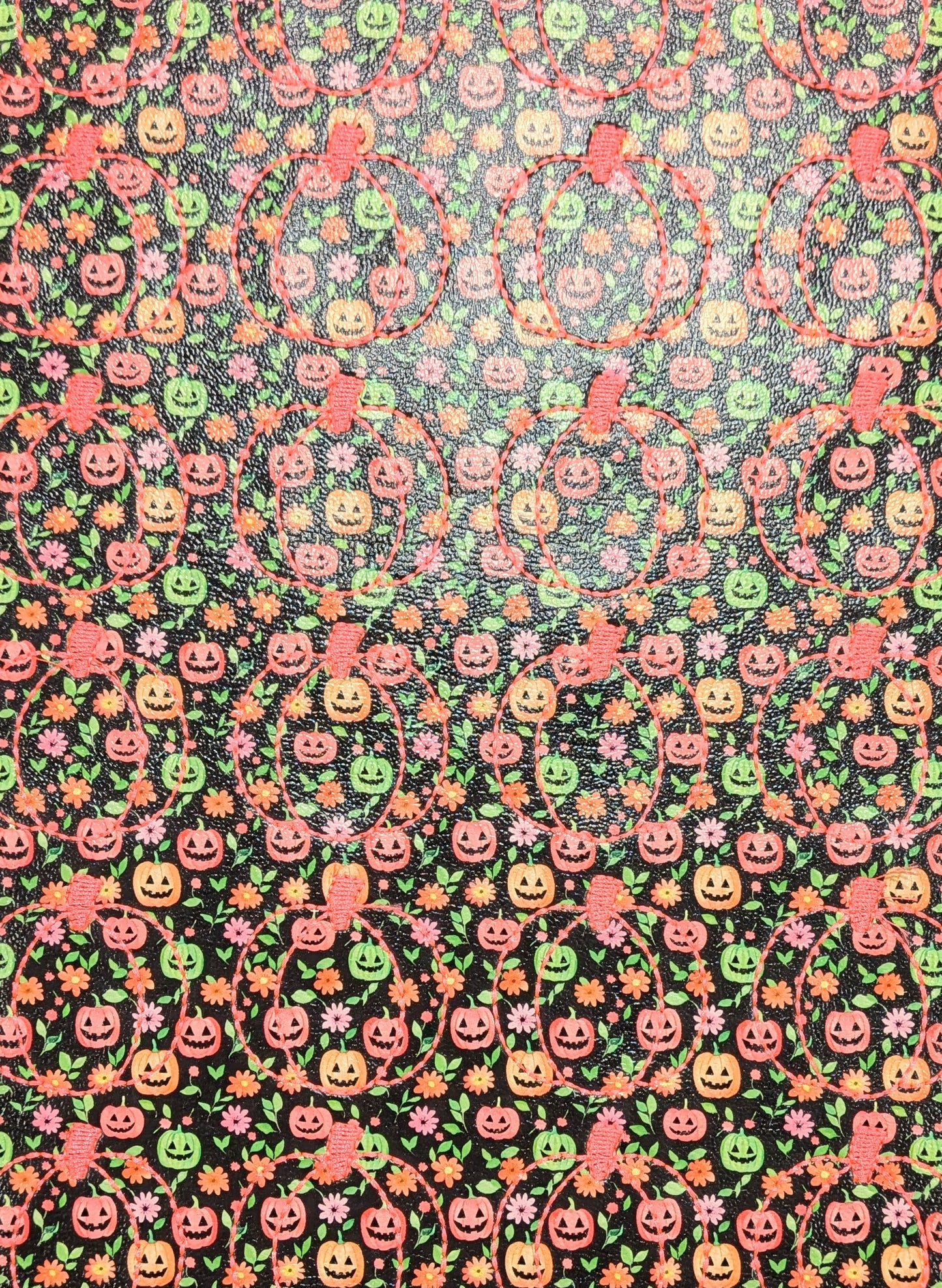 Neon Spooky Pumpkins