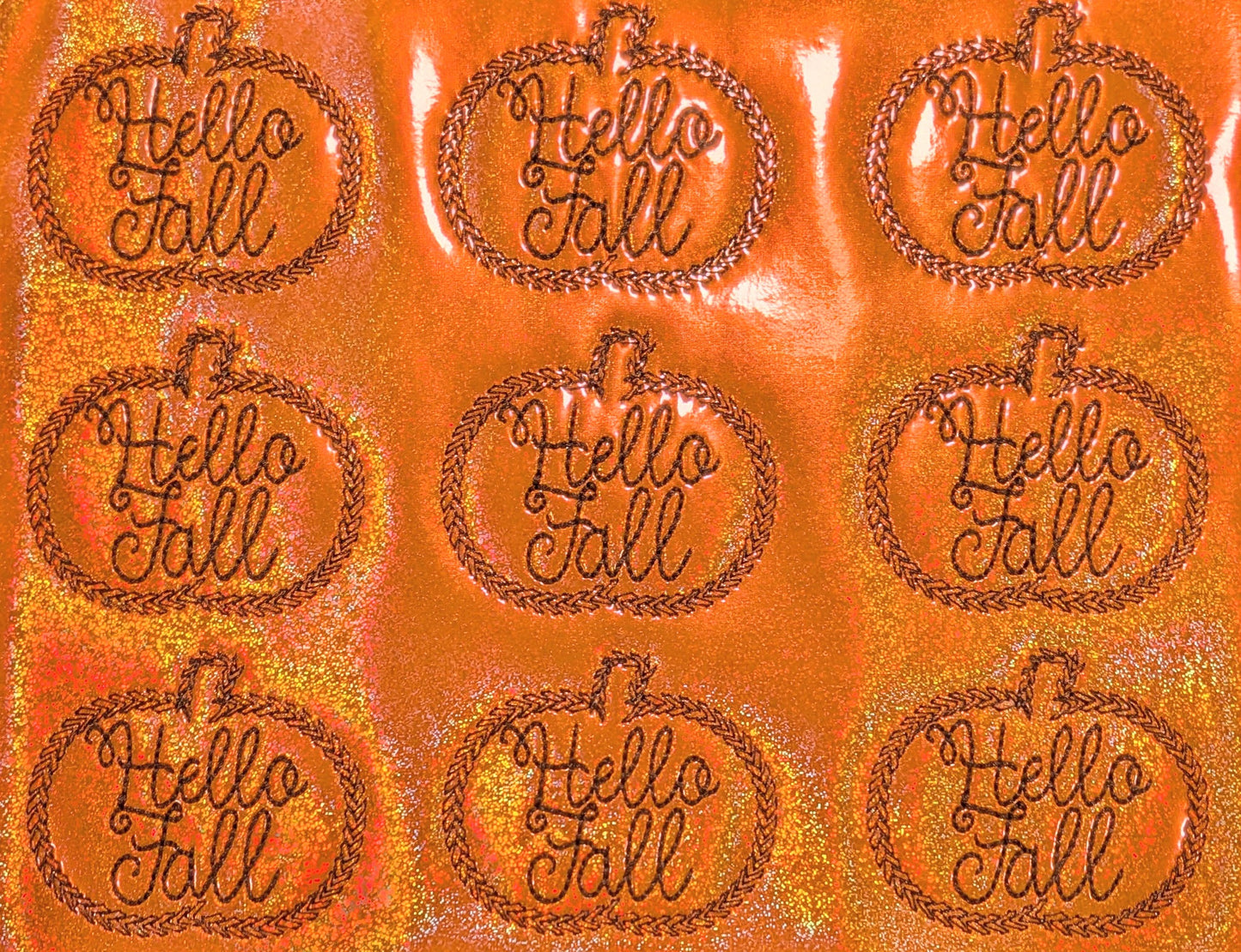 Hello Fall Pumpkin