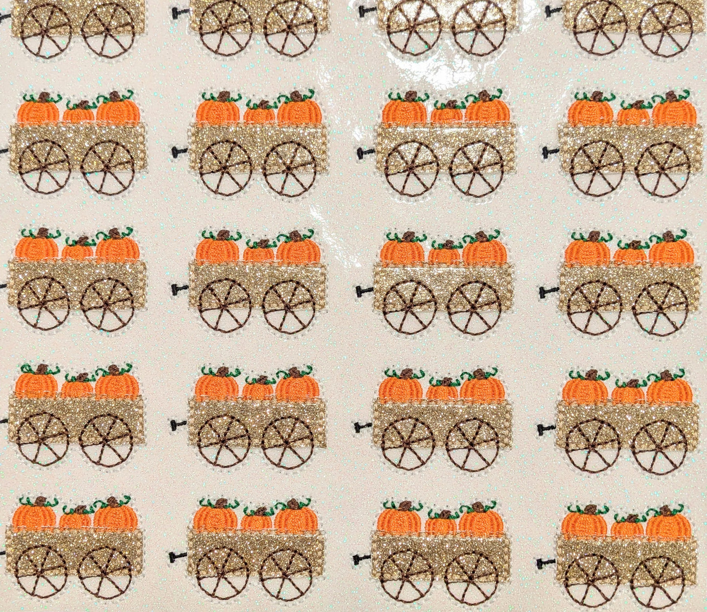 Pumpkin with Wagons
